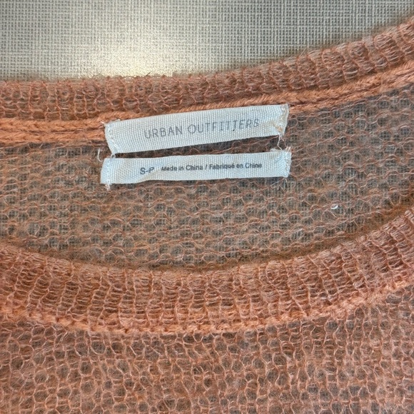 Women's Cozy Knit Sweater in Peach - Picture 1 of 2